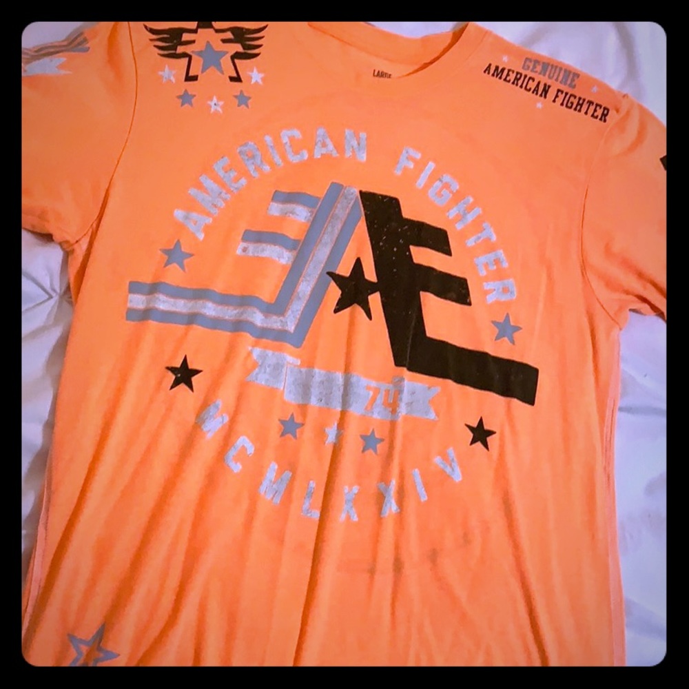 American Fighter tee